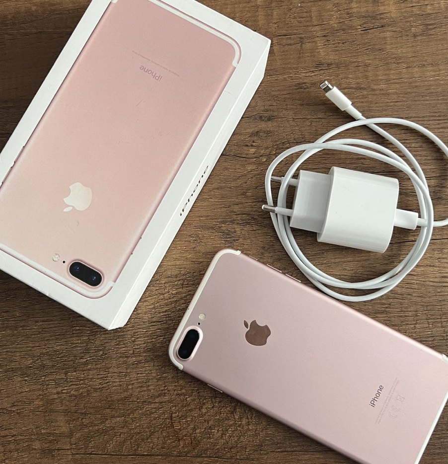 iPhone 7 Plus - 32 GB - Rose Gold - Kutu Şarj Mevcut